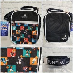 Loungefly Space Jam Looney Tunes Squad Basketball Crossbody Bag New